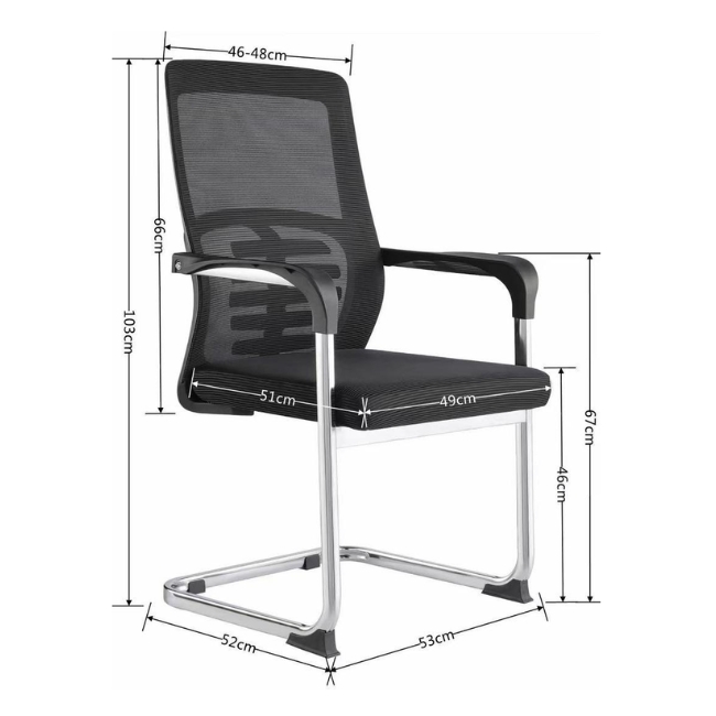 Ghế hội nghị văn phòng lưới hiện đại bán chạy nhất: SG - C166 - $hienthicat
